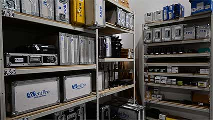audio visual warehouse