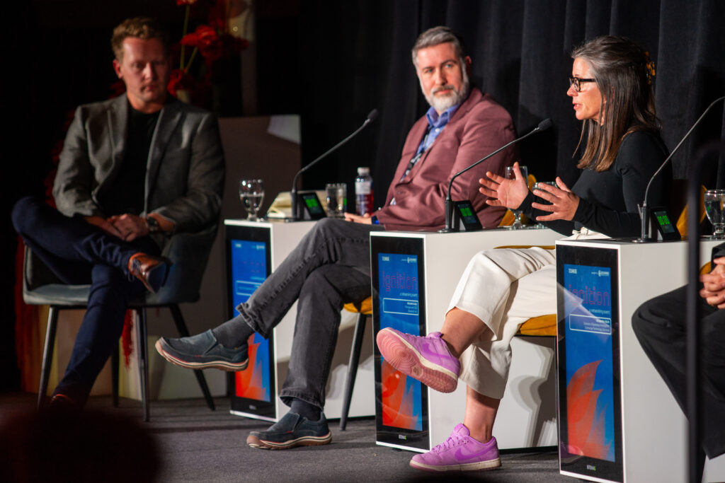 A Panel Discussion with Fancy Tables